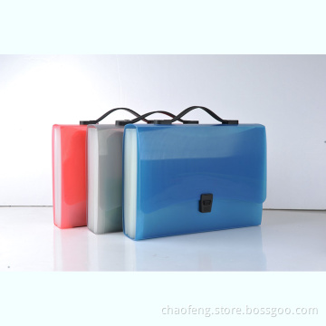 Expanding File Folder with Handle Cloth Edge